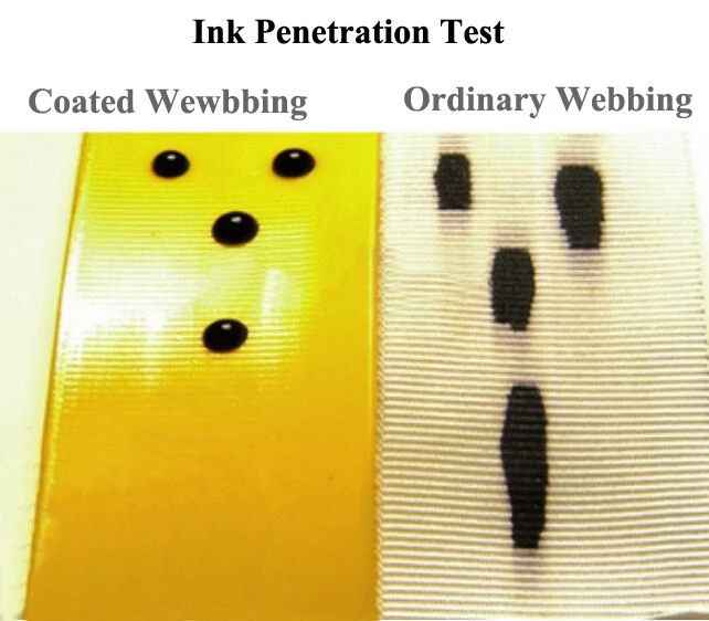 pvc coated webbing emboss 6