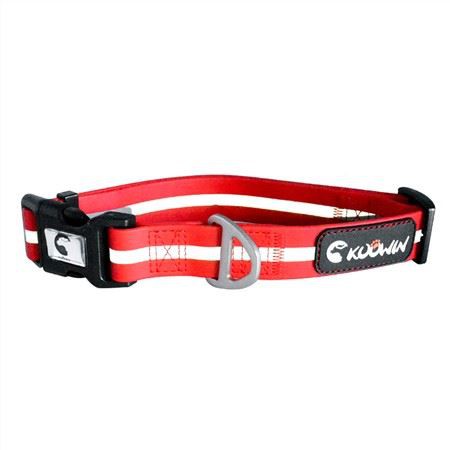 Collar de gossos amb corretja recoberta de PVC reflectant